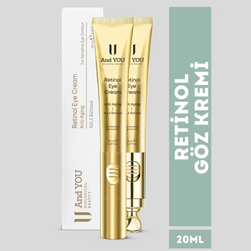 And You Retinol Titreşimli Göz Altı Kremi 20 ml - 2
