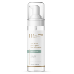 And You Siyah Nokta Karşıtı Yüz Temizleme Köpüğü 150 ml - Akneye Eğilimli Ciltler İçin - 1