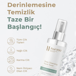 And You Temizleyici Yüz Toniği 200 ml - 2
