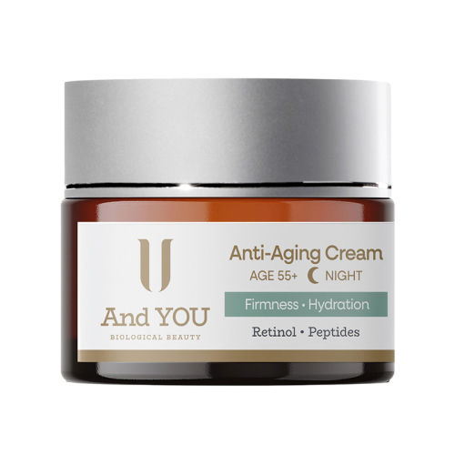 And You Yaşlanma Karşıtı Gece Kremi 50 ml – 55+ Yaş Yoğun Bakım - And You