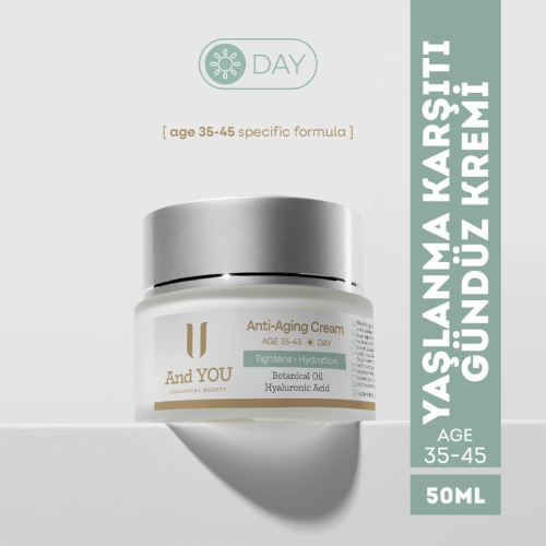 And You Yaşlanma Karşıtı Gündüz Kremi 50 ml – 35-45 Yaş Yoğun Bakım - 2