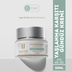 And You Yaşlanma Karşıtı Gündüz Kremi 50 ml – 45-55 Yaş Yoğun Bakım - 2