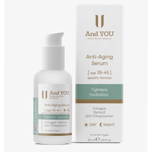 And You Yaşlanma Karşıtı Serum 30 ml – 35-45 Yaş Gece ve Gündüz - 2