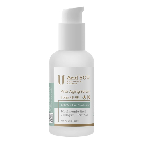 And You Yaşlanma Karşıtı Serum 30 ml - 45-55 Yaş Gece ve Gündüz Bakım - And You