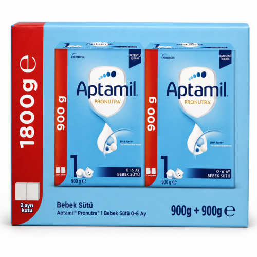 Aptamil Pronutra 1 Bebek Sütü 900 gr (2x900 gr) - Nutricia