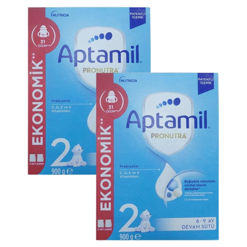 Aptamil Pronutra 2 900x2 gr ikili paket - Nutricia