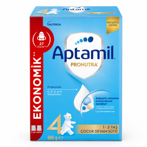 Aptamil Pronutra 4 Çocuk Devam Sütü 900 gr (2x450) - Nutricia