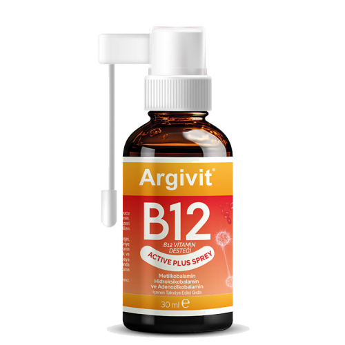 Argivit B12 Active Plus Sprey 30 ml - Hekim İlaç