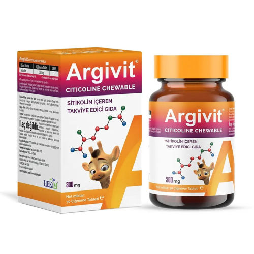 Argivit Citicoline Takviye Edici Gıda 30 Tablet - Argivit
