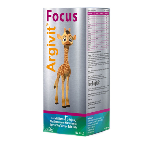 Argivit Focus Takviye Edici Gıda 150 ml - Hekim İlaç