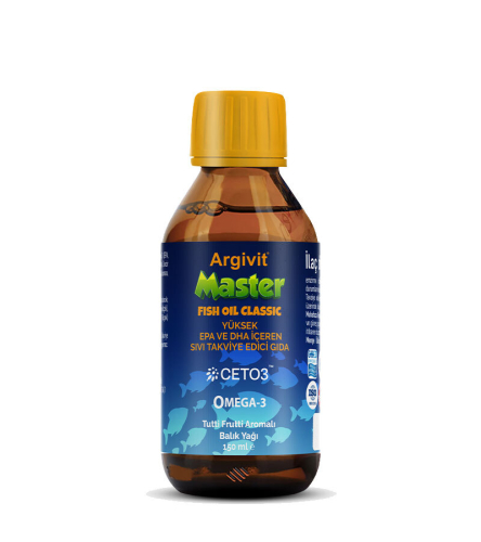 Argivit Master Fish Oil Classic 150 ml - Tutti Frutti - Hekim İlaç