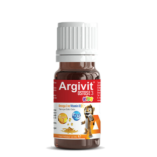 Argivit Ostosse 3 Kids 10 ml - Hekim İlaç