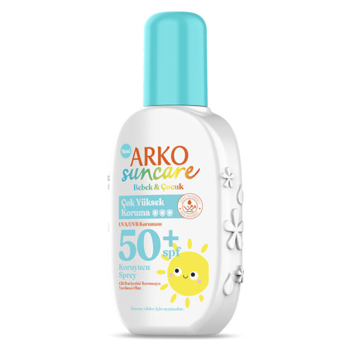 Arko Sun Care Bebek ve Çocuk Spf 50 Güneş Koruyucu Sprey 200 ml - Arko Nem
