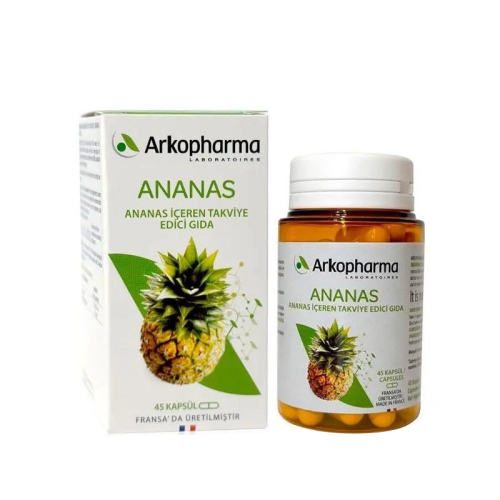 Arkopharma Ananas İçeren Takviye Edici Gıda 45 Kapsül - Arkopharma