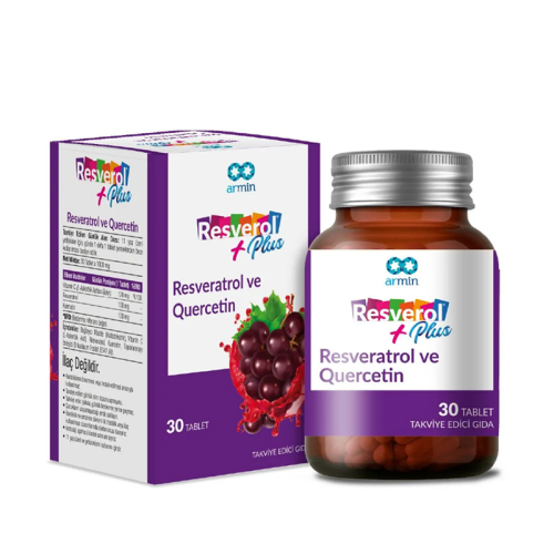 Armin Resverol Plus Resveratrol Ve Quercetin 30 Tablet - Armin