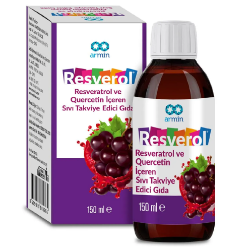 Armin Resverol Resveratrol Ve Quercetin İçeren Sıvı Takviye Edici Gıda 150 ml - Armin