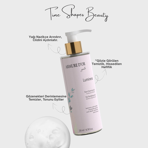 Armure Dor Luminera Yüz Temizleme Jeli 200 ml - 3