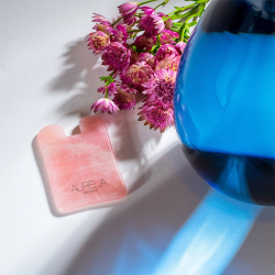 Aurelia Geneve Kare Şekilli Gua Sha Taşı - Pembe Kuvars - 4