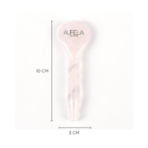 Aurelia Geneve Kaşık Şekilli Gua Sha Taşı - Pembe Kuvars - 2