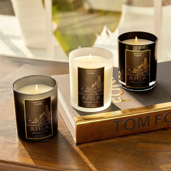 Aurelia Geneve Nar ve Limon Kokulu Mum 180 gr- Transparan - 6