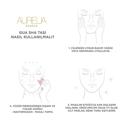 Aurelia Geneve Rose Quartz Wing Gua Sha - 4