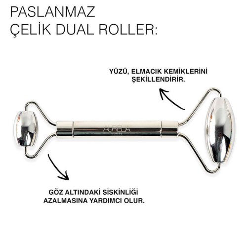 Aurelia Geneve Stainless Steel Dua Roller - 2