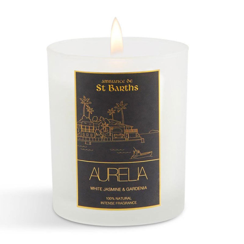 Aurelia Geneve Yasemin ve Gardenya Kokulu Mum 180 gr -Transparan - Aurelia Geneve