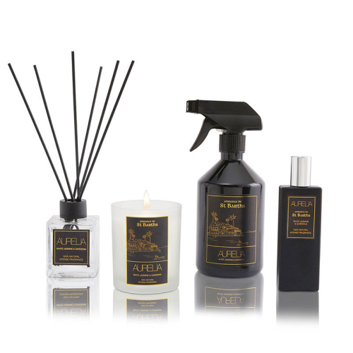 Aurelia Geneve Yasemin ve Gardenya Kokulu Mum 180 gr -Transparan - 5