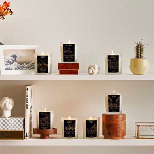 Aurelia Geneve Yasemin ve Gardenya Kokulu Mum 180 gr -Transparan - 6