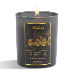 Aurelia Geneve Ylang Ylang ve Sakura Çiçeği Kokulu Mum 180 gr - 1