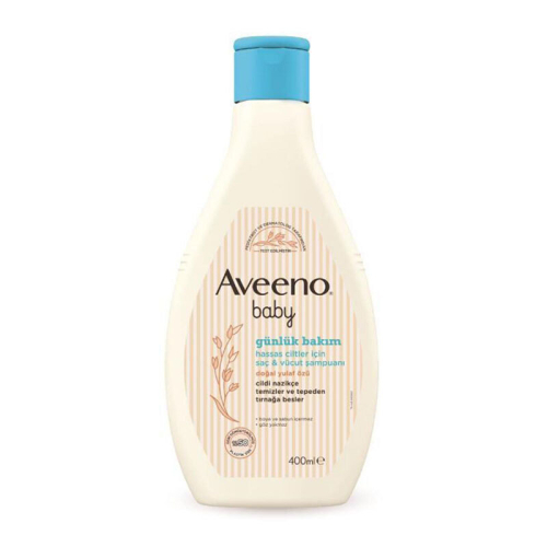 Aveeno Baby Saç ve Vücut Şampuanı 400 ml - 1