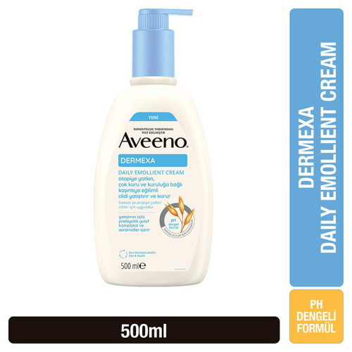Aveeno Dermexa Daily Emollient Cream 500 ml - 2