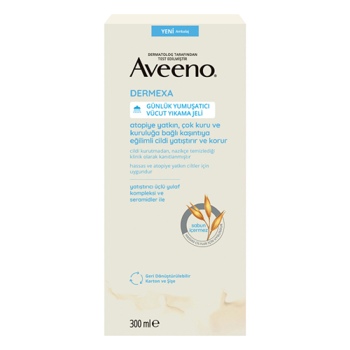 Aveeno Dermexa Emollient Vücut Yıkama Jeli 300 ml - 1