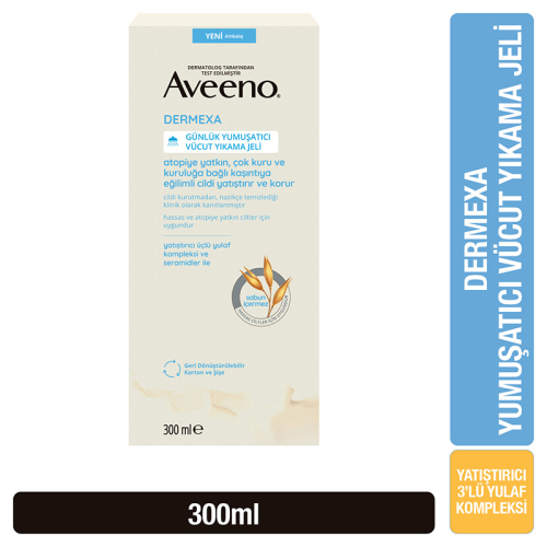 Aveeno Dermexa Emollient Vücut Yıkama Jeli 300 ml - 2