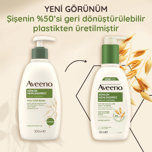 Aveeno Günlük Nemlendirici Vücut Losyonu 300 ml - 3