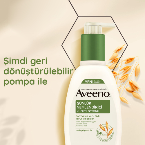 Aveeno Günlük Nemlendirici Vücut Losyonu 300 ml - 4