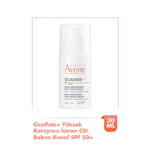 Avene Cicalfate+ Hassas ve Yıpranmış Ciltler İçin SPF50+ Krem 30 ml - Avene