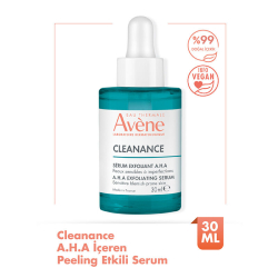 Avene Cleanance Peeling Etkili Laktik Asit ve Süksinik Asit İçeren AHA Serum 30 ml - 2