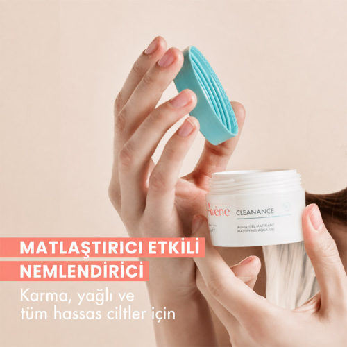 Avene Cleanance Aqua Gel Matlaştırıcı ve Gözenek Sıkılaştırıcı Nemlendirici Jel Krem 50 ml - Avene