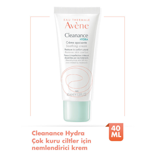 Avene Cleanance Hydra Yıpranmış ve Kuru Ciltler için Yoğun Bakım Kremi 40 ml - 2