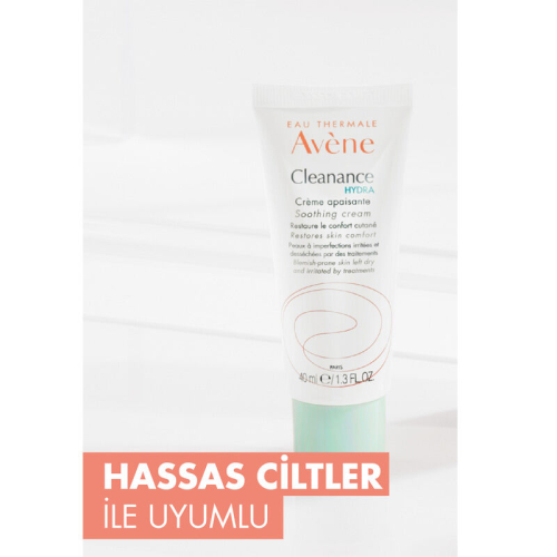 Avene Cleanance Hydra Yıpranmış ve Kuru Ciltler için Yoğun Bakım Kremi 40 ml - 3