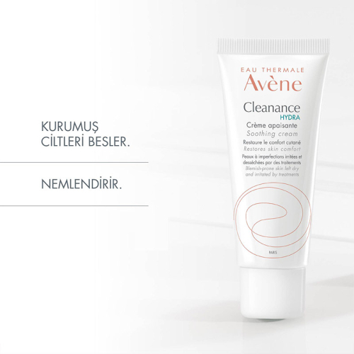 Avene Cleanance Hydra Yıpranmış ve Kuru Ciltler için Yoğun Bakım Kremi 40 ml - Avene