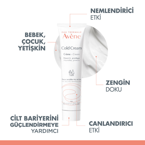 Avene Cold Cream Kuru Ciltler İçin Nemlendirici krem 40 ml - 6