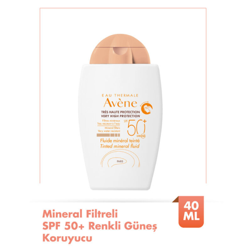 Avene Fluide Mineral Güneş Koruyucu Renkli Krem Spf50 40 ml - 2