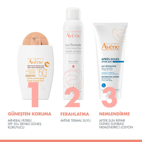 Avene Fluide Mineral Güneş Koruyucu Renkli Krem Spf50 40 ml - 6