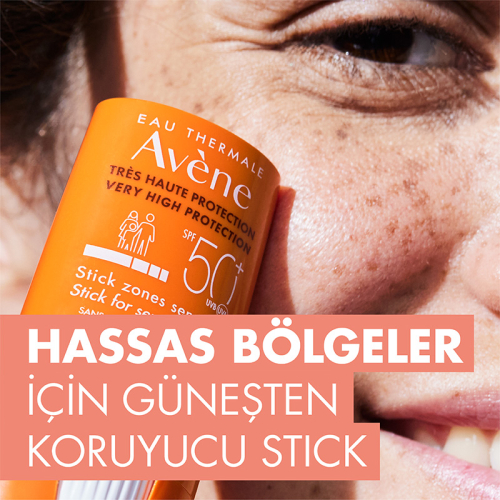 Avene SPF 50+ Hassas Bölgeler İçin Stick Güneş Kremi 8 gr - Avene