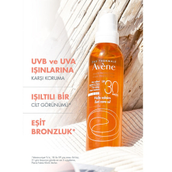 Avene Hassas Ciltler için Bronzlaştırıcı Etkili Sprey Güneş Yağı SPF30 200 ml - 3