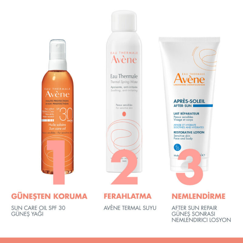 Avene Hassas Ciltler için Bronzlaştırıcı Etkili Sprey Güneş Yağı SPF30 200 ml - 7