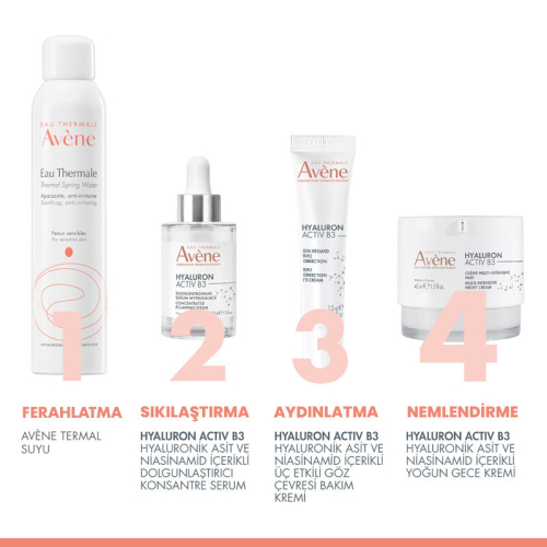 Avene Hyaluron Activ B3 Hyaluronik Asit ve Niasinamid Gece Kremi 40 ml - 6