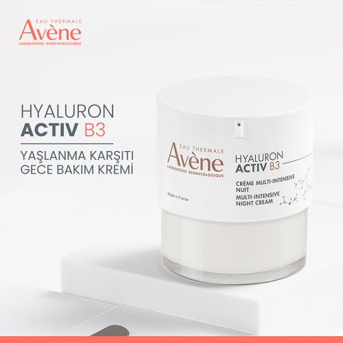 Avene Hyaluron Activ B3 Hyaluronik Asit ve Niasinamid Gece Kremi 40 ml - Avene